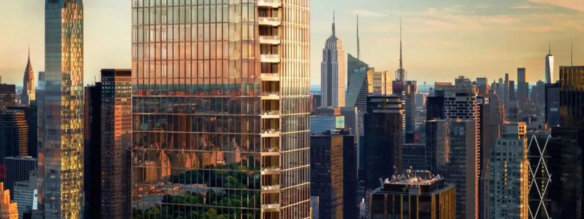 Este es el nuevo rascacielos frente al Central Park de Nueva York